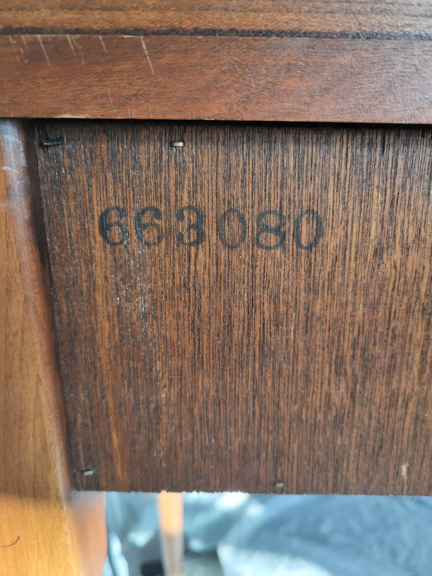 Ethan Allen American Traditional solid cherry writing desk